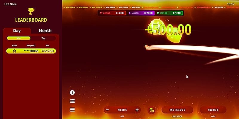 Hot Slice – Die drei Jackpots im Detail