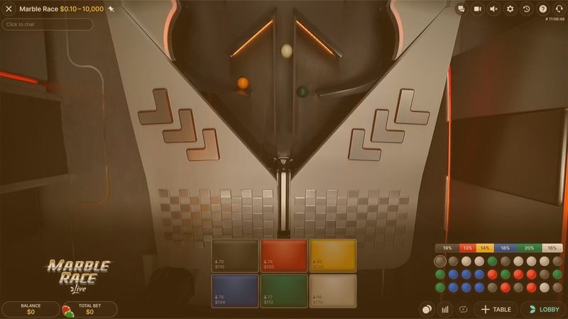 Marble Race Evolution Gaming Kugelbahn Rennen