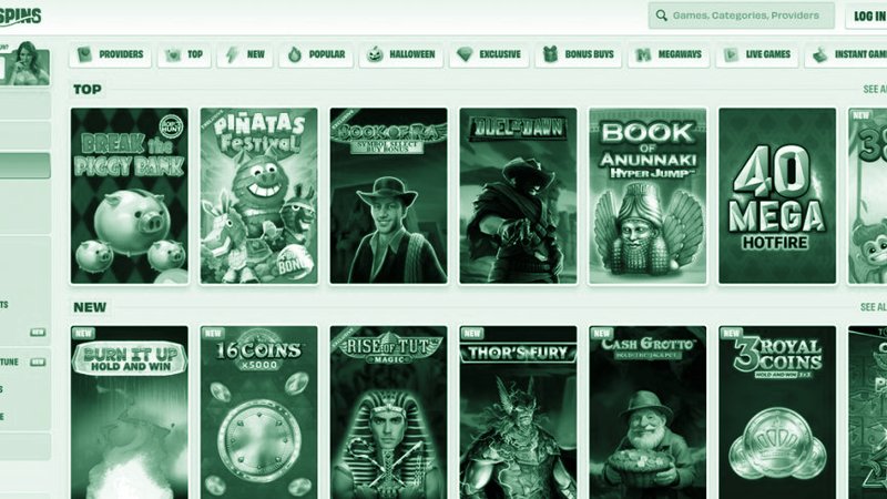 Only Spins Casino 25 Prozent Live Cashback Bonus x1 Wager