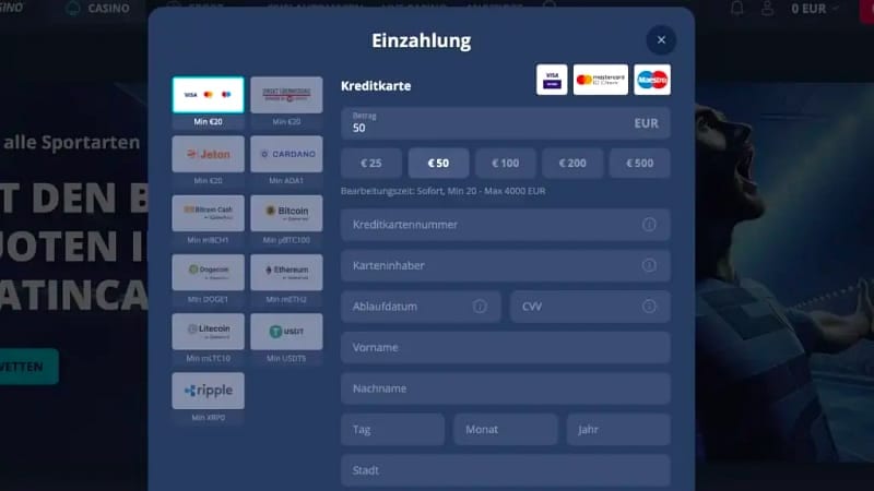 PlatinCasino Zahlungsmethoden – Skrill und Neteller: Tempo ohne Komplikationen