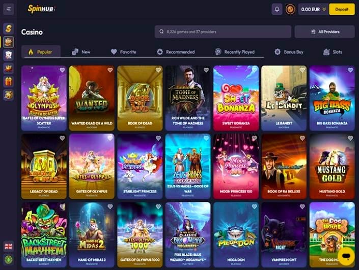Spinhub casino Willkommensbonus – Spinhub Casino: Welche Spiele sind gesperrt?