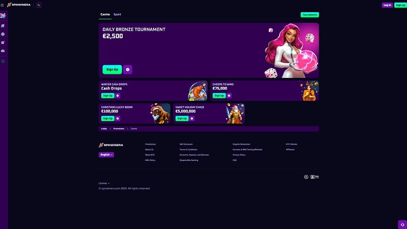 Spielkatalog: 6.000 Titel und die wichtigsten Provider